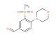 3-(methylsulfonyl)-4-morpholinobenzaldehyde