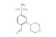 4-(methylsulfonyl)-2-morpholinobenzaldehyde