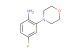 4-fluoro-2-morpholinoaniline