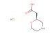 (S)-2-(Morpholin-2-yl)acetic acid hydrochloride