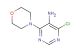 4-chloro-6-morpholinopyrimidin-5-amine