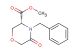 (R)-methyl 4-benzyl-5-oxomorpholine-3-carboxylate
