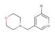 4-((5-bromopyridin-3-yl)methyl)morpholine