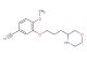 4-methoxy-3-(3-(morpholin-3-yl)propoxy)benzonitrile