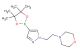 4-(2-(4-(4,4,5,5-Tetramethyl-1,3,2-dioxaborolan-2-yl)-1H-pyrazol-1-yl)ethyl)morpholine