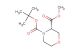 (S)-4-tert-butyl 3-methyl morpholine-3,4-dicarboxylate