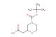 2-(4-(tert-Butoxycarbonyl)morpholin-2-yl)acetic acid
