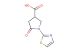 5-Oxo-1-(1,3-thiazol-2-yl)pyrrolidine-3-carboxylic acid