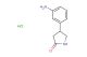 4-(3-aminophenyl)pyrrolidin-2-one hydrochloride