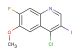 4-chloro-7-fluoro-3-iodo-6-methoxyquinoline