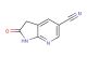 2-Oxo-2,3-dihydro-1H-pyrrolo[2,3-b]pyridine-5-carbonitrile