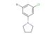 1-(3-bromo-5-chlorophenyl)pyrrolidine