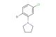 1-(2-bromo-5-chlorophenyl)pyrrolidine