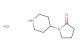 1-(Piperidin-4-yl)pyrrolidin-2-one hydrochloride