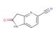 2-Oxo-2,3-dihydro-1H-pyrrolo[3,2-b]pyridine-5-carbonitrile