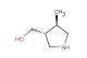(trans-4-methylpyrrolidin-3-yl)methanol