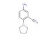 5-amino-2-(pyrrolidin-1-yl)benzonitrile