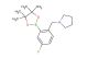 1-(4-fluoro-2-(4,4,5,5-tetramethyl-1,3,2-dioxaborolan-2-yl)benzyl)pyrrolidine