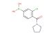 (3-chloro-4-(pyrrolidine-1-carbonyl)phenyl)boronic acid