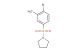 1-((4-bromo-3-methylphenyl)sulfonyl)pyrrolidine