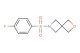 6-((4-fluorophenyl)sulfonyl)-2-oxa-6-azaspiro[3.3]heptane