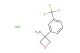 3-(3-(Trifluoromethyl)phenyl)oxetan-3-amine hydrochloride