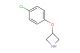 3-(4-chlorophenoxy)azetidine