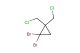 1,1-dibromo-2,2-bis(chloromethyl)cyclopropane