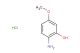1-amino-2-hydroxy-4-methoxybenzene hydrochloride