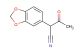 2-(benzo[d][1,3]dioxol-5-yl)-3-oxobutanenitrile