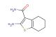 2-amino-4,5,6,7-tetrahydrobenzo[b]thiophene-3-carboxamide