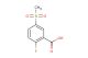 2-fluoro-5-methanesulfonyl-benzoic acid