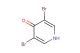 3,5-dibromopyridin-4(1H)-one