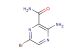 3-amino-6-bromopyrazine-2-carboxamide