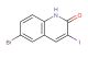 6-bromo-3-iodoquinolin-2(1H)-one