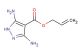allyl 3,5-diamino-1H-pyrazole-4-carboxylate