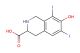 7-hydroxy-6,8-diiodo-1,2,3,4-tetrahydroisoquinoline-3-carboxylic acid