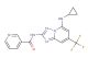 N-(5-(cyclopropylamino)-7-(trifluoromethyl)-[1,2,4]triazolo[1,5-a]pyridin-2-yl)nicotinamide