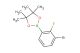 2-(3-bromo-2-fluoro-phenyl)-4,4,5,5-tetramethyl-[1,3,2]dioxaborolane