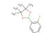 2-(2-fluorophenyl)-4,4,5,5-tetramethyl-1,3,2-dioxaborolane