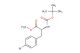methyl (R)-3-(4-bromophenyl)-2-((tert-butoxycarbonyl)amino)propanoate