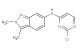 6-[N-(2-chloropyrimidin-4-yl)amino]-2,3-dimethyl-2H-indazole