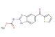 methyl (5-(thiophene-2-carbonyl)-1H-benzo[d]imidazol-2-yl)carbamate