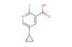 5-cyclopropyl-2-fluoronicotinic acid