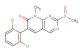 6-(2,6-dichlorophenyl)-8-methyl-2-(methylsulfinyl)pyrido[2,3-d]pyrimidin-7(8H)-one