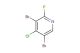 3,5-dibromo-4-chloro-2-fluoropyridine
