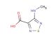 4-(methylamino)-1,2,5-thiadiazole-3-carboxylic acid