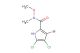 3-bromo-4,5-dichloro-N-methoxy-N-methyl-1H-pyrrole-2-carboxamide