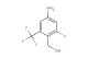 (4-amino-2-fluoro-6-(trifluoromethyl)phenyl)methanol