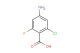 4-amino-2-chloro-6-fluorobenzoic acid